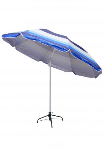 Зонт пляжный фольгированный (200см) 6 расцветок 12шт/упак ZHU-200 (расцветка 4) - фото 7