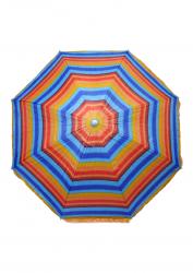 Зонт пляжный фольгированный (200см) 6 расцветок 12шт/упак ZHU-200 (расцветка 4) - фото 14